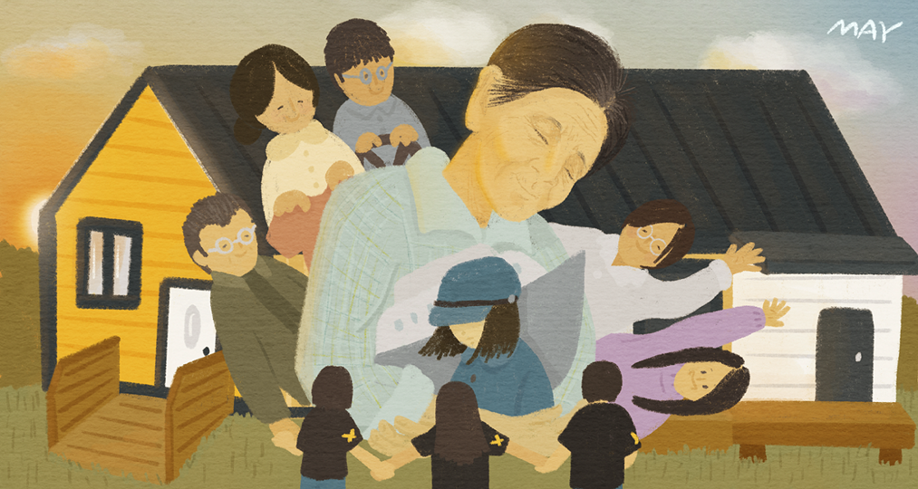 사람들의 온기로 비로소 맞이한 햇살, 빛나는 박필근 ⓒ백정미