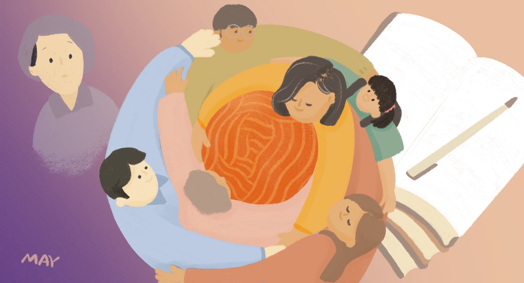 일본군‘위안부’ 문제를 마음에 품고 있는 이들의 독려와 포옹 ⓒ백정미
