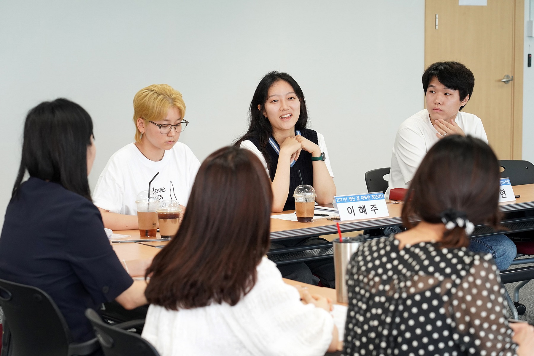 (왼쪽부터) 김희연, 이혜주, 강대현 ⓒ일본군‘위안부’문제연구소