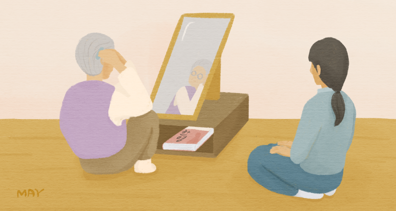 머리카락에 걸린 기억을 빗으며 ⓒ백정미