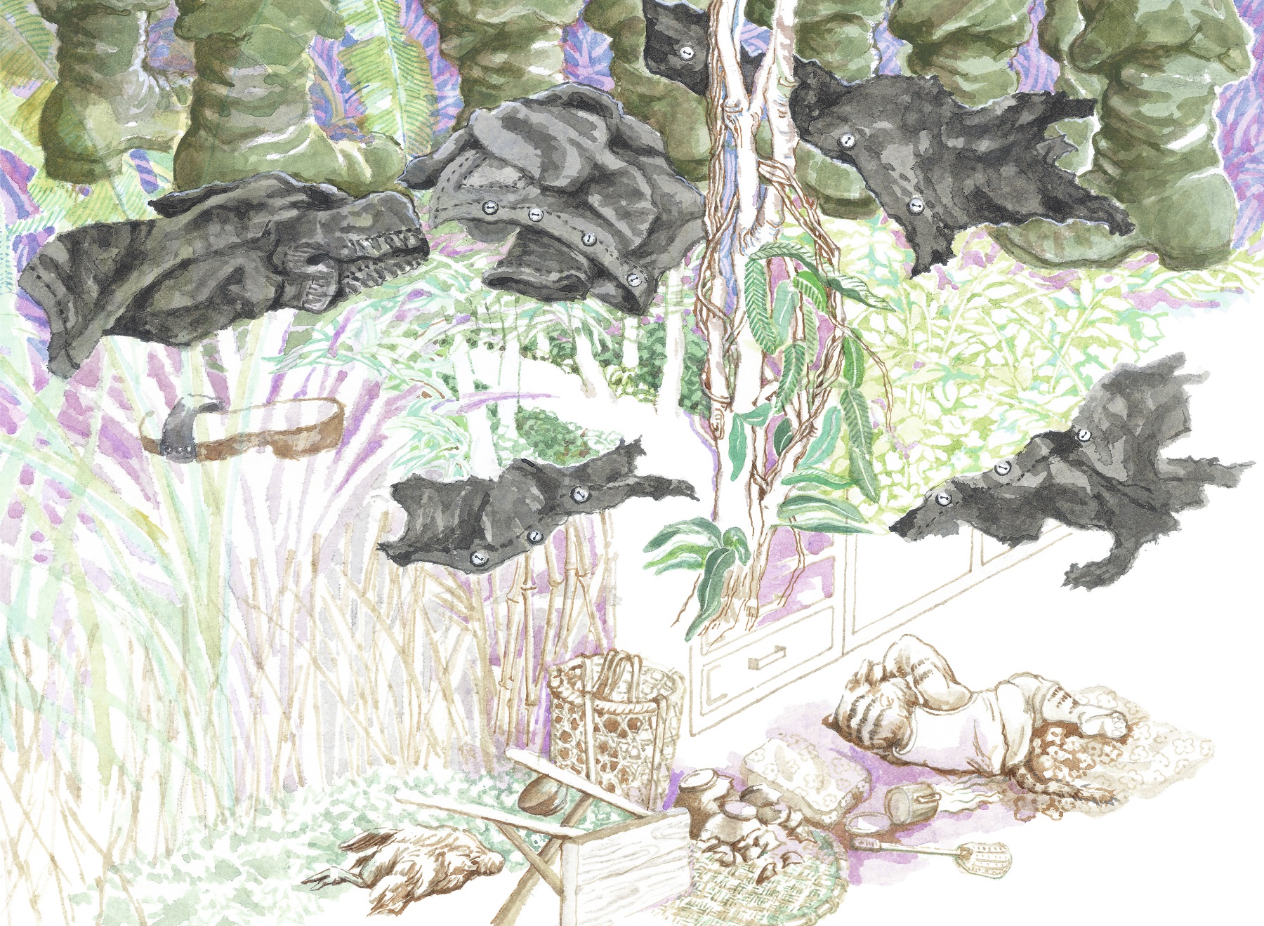 Illustration in “Yong, Maeng Ho” ©Sakyejul