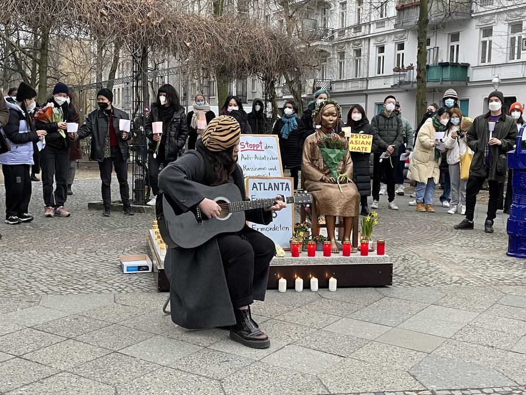 The Statues of Peace in Berlin, Germany ©Yonhapnews