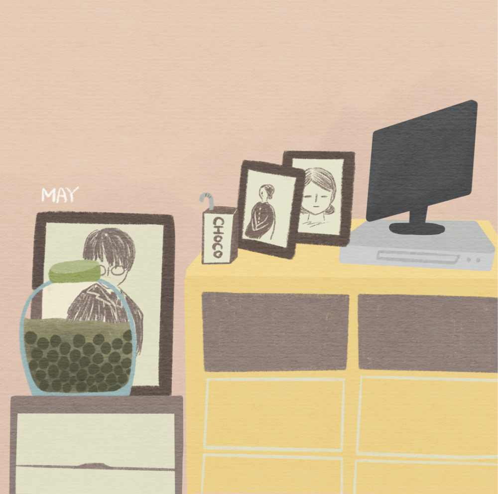 ​​Illustration of Lee Ok-sun's room ⓒBaik Jung-mi