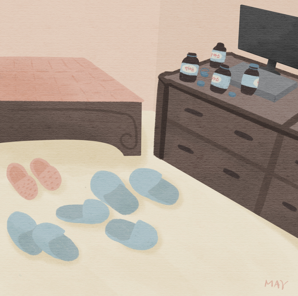 Songnisan Lee Ok-sun’s room, which is frequently visited by many people ⓒBaik Jung-mi