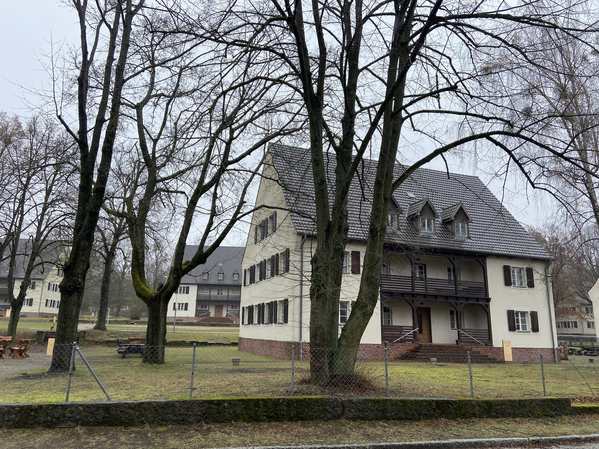 [Photo 9] The former quarters of Nazi female guards, now used as the International Youth Meeting Centre/Ravensbrück Youth Hostel.
