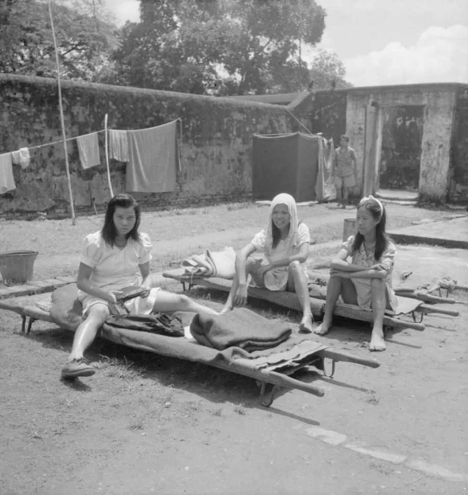 [Photo 1] This photo, featuring three young women forcibly mobilized as “Comfort Women” during World War II, is part of the Japanese Military “Comfort Women” collection held by IMW. ⒸImperial War Museums