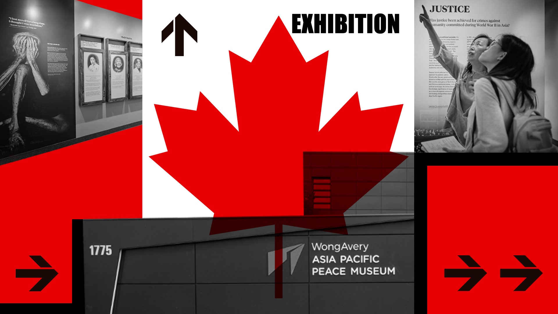 Inside the Asia Pacific Peace Museum in Toronto