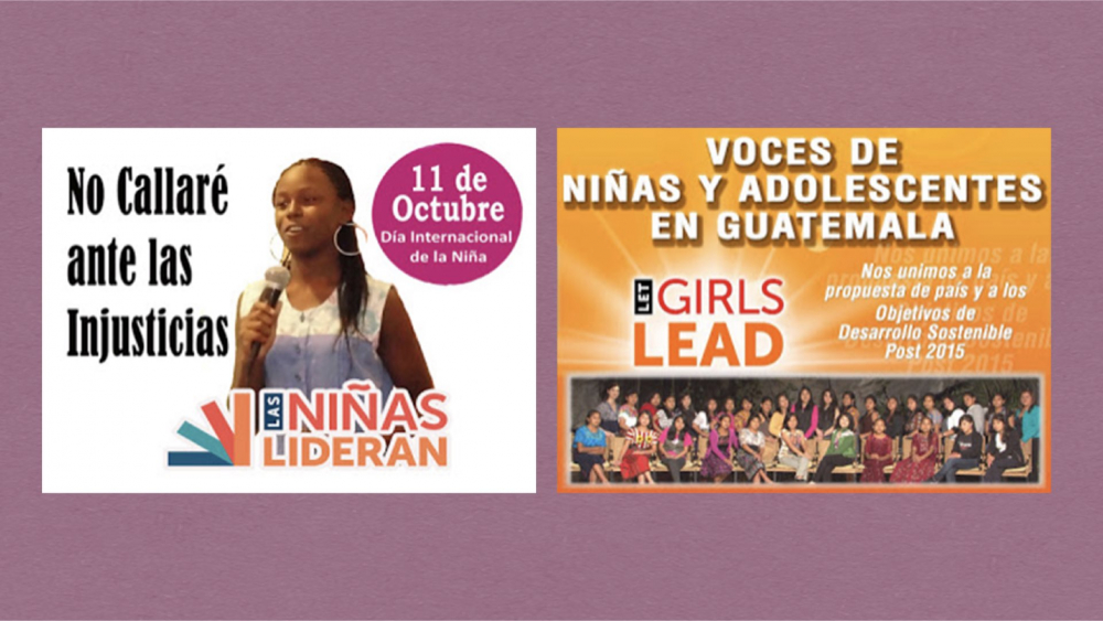 출처: Las Niñas Lideran 홈페이지(http://letgirlsleadguatemala.blogspot.com)