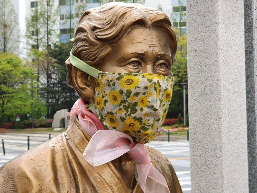 김학순 할머니 동상 (사진: 어효은)