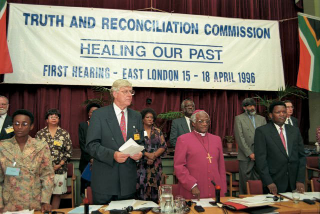 Truth and Reconciliation Commission, South Africa 1996 ⓒ Encyclopædia Britannica