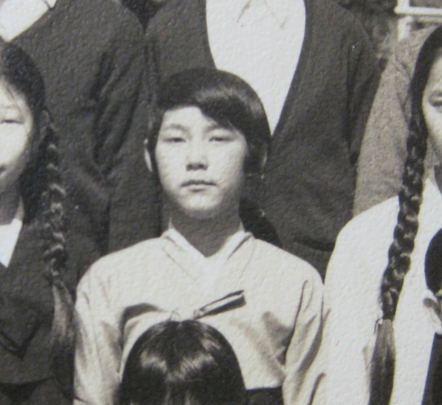 민족학교 6학년 때 여학생 중 짧은 머리는 나뿐이었다. ⓒ야마시타 영애
