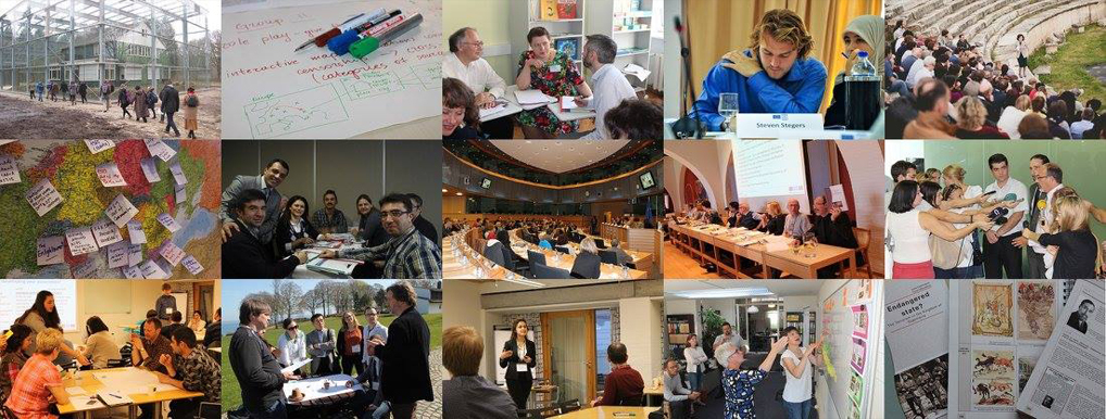 [Photo 4] Various activities of Euroclio, which directs the Contested Histories Initiative (Credit: Institute for Historical Justice and Reconciliation website, https://ihjr.org/index.php/euroclio/)