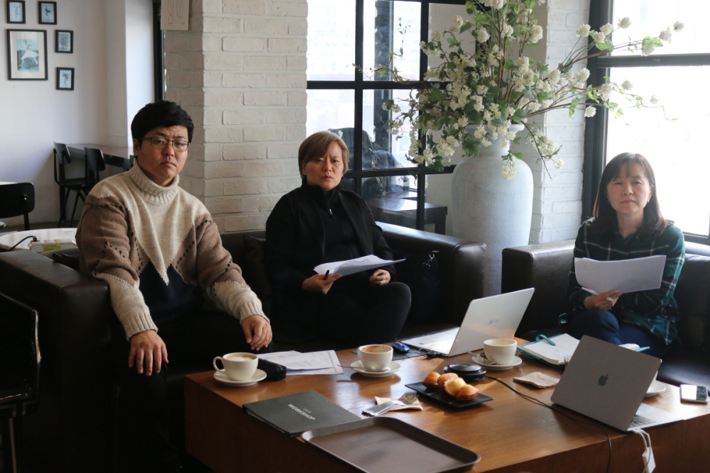 (왼쪽부터) 김헌주, 권명아, 소현숙 ©일본군‘위안부’문제연구소